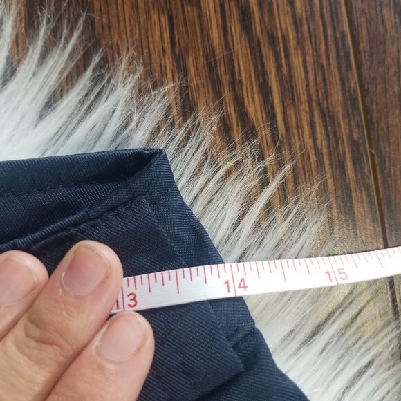 Flosport Navy Blue Work Pants Flap Zipper Front Deep Pockets Belt Loop - Picture 14 of 14